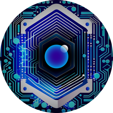 ikon tasarımı ile devre teknolojisi kavramı, vektör illüstrasyonu 10 eps grafik.