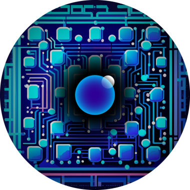 devre kartı teknolojisi vektör arkaplanı