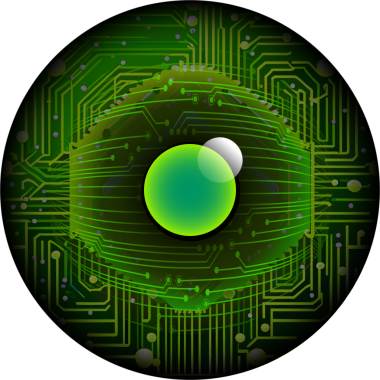 soyut yeşil teknoloji vektör tasarımı illüstrasyonu 10 birim