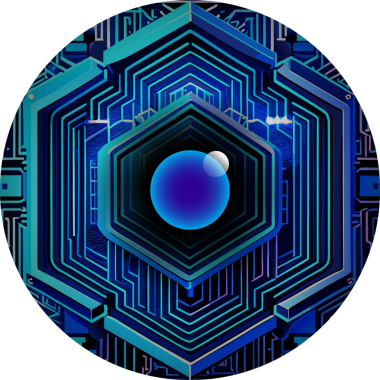 Devre teknolojisi geçmişi. vektör illüstrasyonu