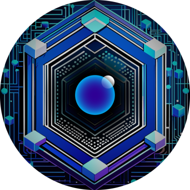 Soyut bir teknolojinin arka planının vektör çizimi