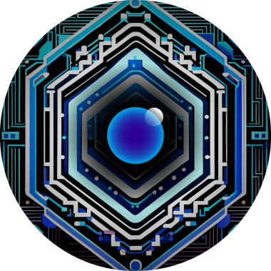 Çipli devre kartı arka planı. 10 vektör çizimi.