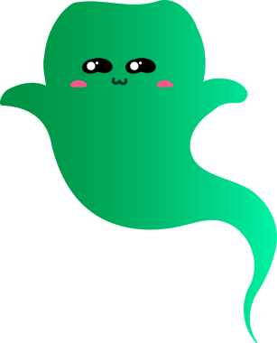 Tatlı hayalet çizgi filmi, cadılar bayramı