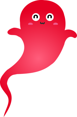 Tatlı hayalet çizgi filmi, cadılar bayramı