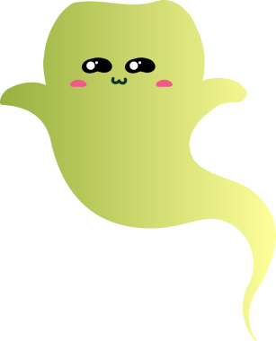 Tatlı hayalet çizgi filmi, cadılar bayramı