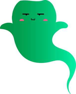 Tatlı hayalet çizgi filmi, cadılar bayramı