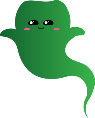 Tatlı hayalet çizgi filmi, cadılar bayramı