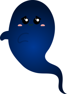 Tatlı hayalet çizgi filmi, cadılar bayramı