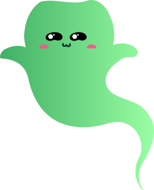 Tatlı hayalet çizgi filmi, cadılar bayramı