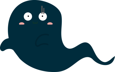 Tatlı hayalet çizgi filmi, cadılar bayramı