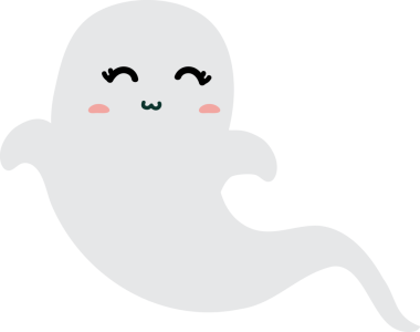 Tatlı hayalet çizgi filmi, cadılar bayramı