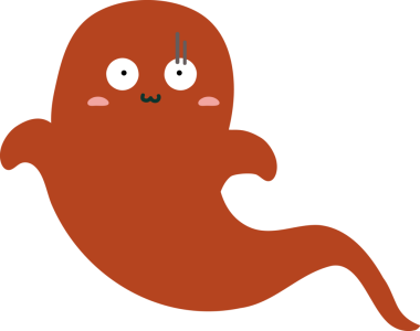 Tatlı hayalet çizgi filmi, cadılar bayramı