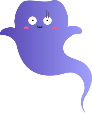 Tatlı hayalet çizgi filmi, cadılar bayramı