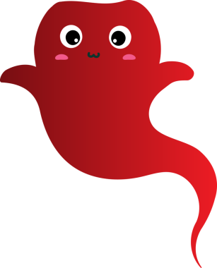 Tatlı hayalet çizgi filmi, cadılar bayramı