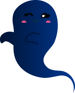 Tatlı hayalet çizgi filmi, cadılar bayramı