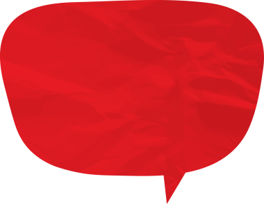 Eski grunge kağıt konuşma balonu, buruşuk element