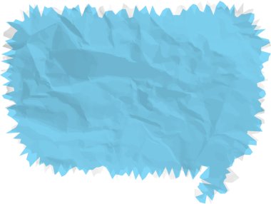 Eski grunge kağıt konuşma balonu, buruşuk element