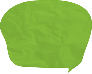 Eski grunge kağıt konuşma balonu, buruşuk element