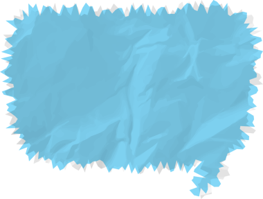 Eski grunge kağıt konuşma balonu, buruşuk element