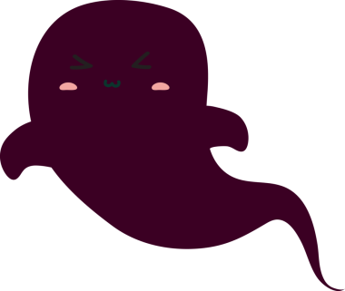 Sevimli çizgi film canavarı, vektör çizimi