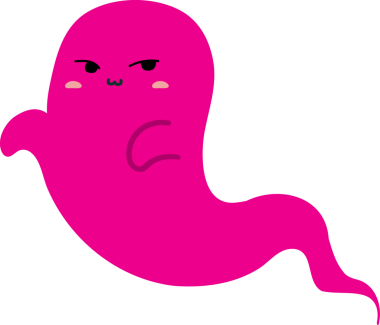 Cadılar Bayramı hayalet simgesi vektör illüstrasyon tasarımı arka planı