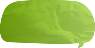 Eski grunge kağıt konuşma balonu, buruşuk element