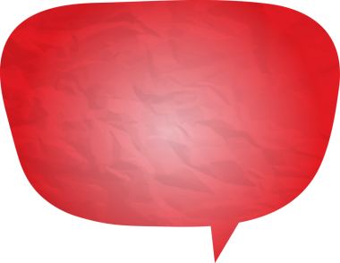 Eski grunge kağıt konuşma balonu, buruşuk element