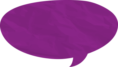 Eski grunge kağıt konuşma balonu, buruşuk element