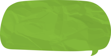 Eski grunge kağıt konuşma balonu, buruşuk element