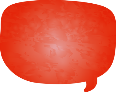 Eski grunge kağıt konuşma balonu, buruşuk element