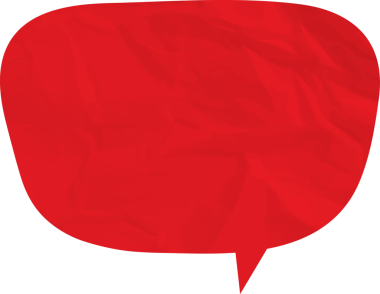 Eski grunge kağıt konuşma balonu, buruşuk element