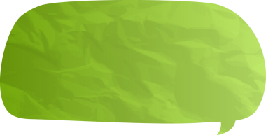 Eski grunge kağıt konuşma balonu, buruşuk element