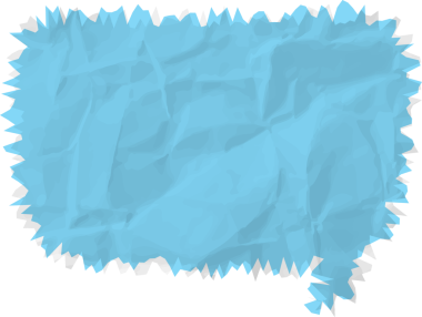 Eski grunge kağıt konuşma balonu, buruşuk element