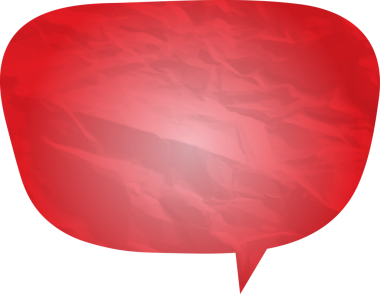 Eski grunge kağıt konuşma balonu, buruşuk element