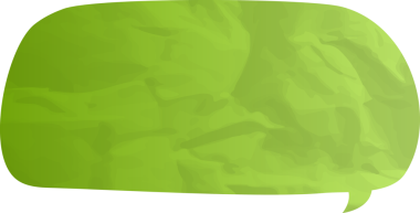 Eski grunge kağıt konuşma balonu, buruşuk element