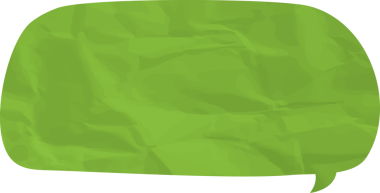 Eski grunge kağıt konuşma balonu, buruşuk element