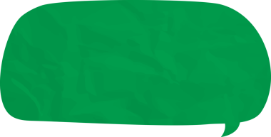 Eski grunge kağıt konuşma balonu, buruşuk element