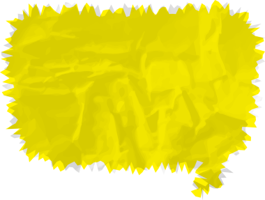 Eski grunge kağıt konuşma balonu, buruşuk element