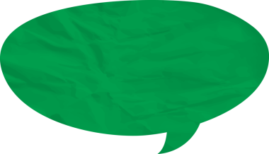 Eski grunge kağıt konuşma balonu, buruşuk element