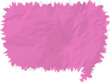 Eski grunge kağıt konuşma balonu, buruşuk element