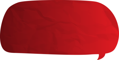 Eski grunge kağıt konuşma balonu, buruşuk element