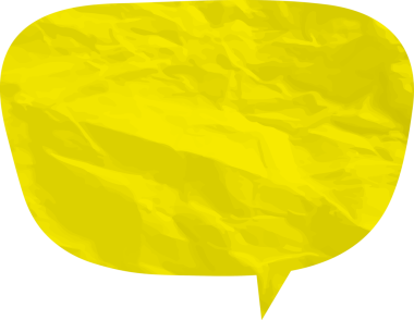 Eski grunge kağıt konuşma balonu, buruşuk element