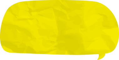 Eski grunge kağıt konuşma balonu, buruşuk element