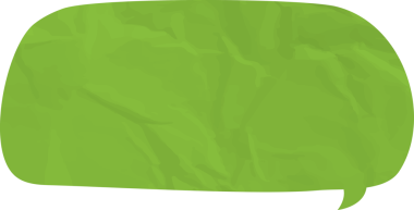 Eski grunge kağıt konuşma balonu, buruşuk element