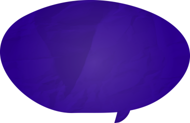 Eski grunge kağıt konuşma balonu, buruşuk element