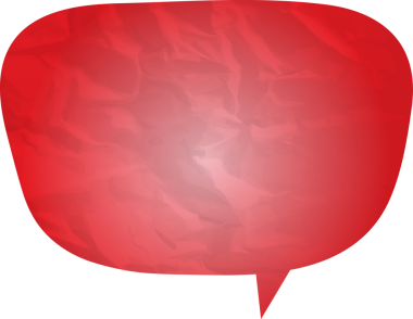 Eski grunge kağıt konuşma balonu, buruşuk element