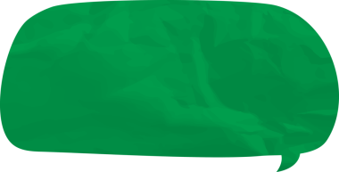 Eski grunge kağıt konuşma balonu, buruşuk element