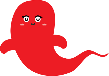 karikatür canavarı, vektör illüstrasyonu