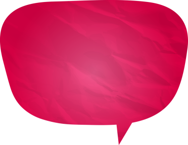 Eski grunge kağıt konuşma balonu, buruşuk element