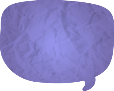 Eski grunge kağıt konuşma balonu, buruşuk element